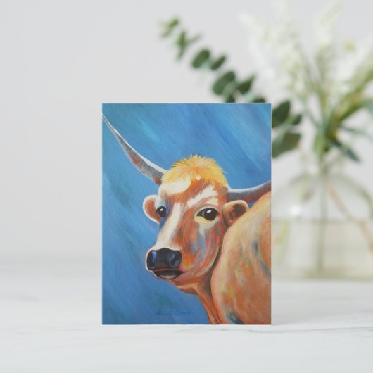 Schaut euch an! postkarte (Stehend Vorderseite)