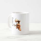 schaut mein Hintern diesbezüglich groß? Kaffeetasse (Vorderseite Links)