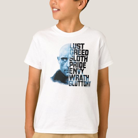 SCHAZAM! | Dr. Sivana Seven Deadly Sins Graphic T-Shirt (Vorderseite)