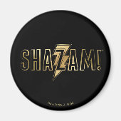 SCHAZAM! | Gold-Logo Magnet (Vorne)