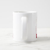 SCHAZAM! Götterwut | Abzeichen mit Blitzschlag Jumbo-Tasse (Rückseite)