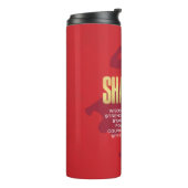 SCHAZAM! Götterwut | Flexi-Silhouette Thermosbecher (Nach links gedreht)