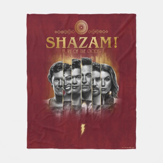 SCHAZAM! Götterwut | Foto Bars Fleecedecke (Vorderseite)