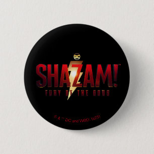 SCHAZAM! Götterwut   Fury of the Gods Logo Button