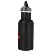 SCHAZAM! Götterwut | Fury of the Gods Logo Edelstahlflasche (Rechts)