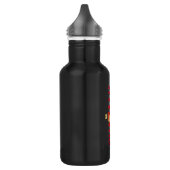 SCHAZAM! Götterwut | Fury of the Gods Logo Edelstahlflasche (Links)