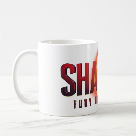 SCHAZAM! Götterwut | Fury of the Gods Logo Kaffeetasse (Links)