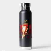 SCHAZAM! Götterwut | Fury of the Gods Logo Trinkflasche (Links)