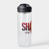 SCHAZAM! Götterwut | Fury of the Gods Logo Trinkflasche (Vorderseite)