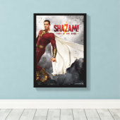 SCHAZAM! Götterwut | Hang Loose Movie Poster Leinwanddruck (Insitu (Holzboden))