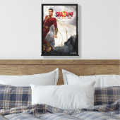 SCHAZAM! Götterwut | Hang Loose Movie Poster Leinwanddruck (Insitu (Schlafzimmer))