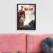 SCHAZAM! Götterwut | Hang Loose Movie Poster Leinwanddruck (Insitu (Wohnzimmer))