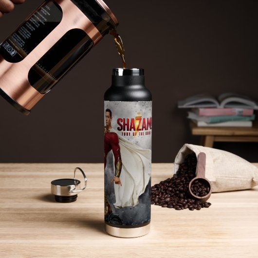 SCHAZAM! Götterwut | Hang Loose Movie Poster Trinkflasche (Kaffee)