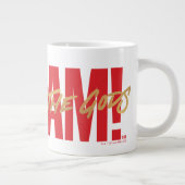SCHAZAM! Götterwut | Logo für die goldene Markieru Jumbo-Tasse (Rechts)