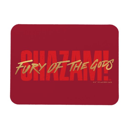 SCHAZAM! Götterwut | Logo für die goldene Markieru Magnet (Horizontal)