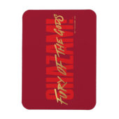 SCHAZAM! Götterwut | Logo für die goldene Markieru Magnet (Vertikal)