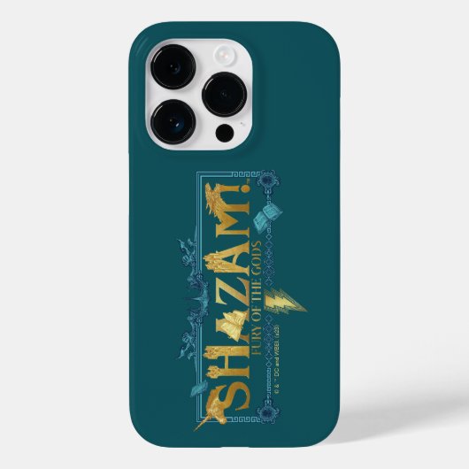 SCHAZAM! Götterwut | Mythisches Logo Case-Mate iPhone Hülle (Rückseite)