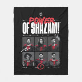 SCHAZAM! Götterwut | Power der SHAZAM Group Fleecedecke (Vorderseite)