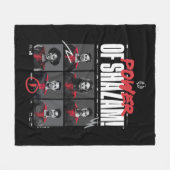 SCHAZAM! Götterwut | Power der SHAZAM Group Fleecedecke (Vorderseite (Horizontal))