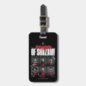 SCHAZAM! Götterwut | Power der SHAZAM Group Gepäckanhänger (Vorderseite vertikal)