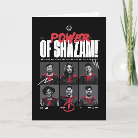 SCHAZAM! Götterwut | Power der SHAZAM Group Karte (Vorderseite)