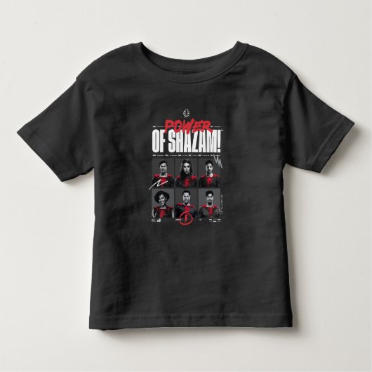 SCHAZAM! Götterwut | Power der SHAZAM Group Kleinkind T-shirt (Vorderseite)