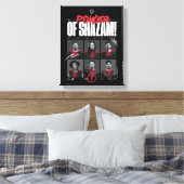 SCHAZAM! Götterwut | Power der SHAZAM Group Leinwanddruck (Insitu (Schlafzimmer))