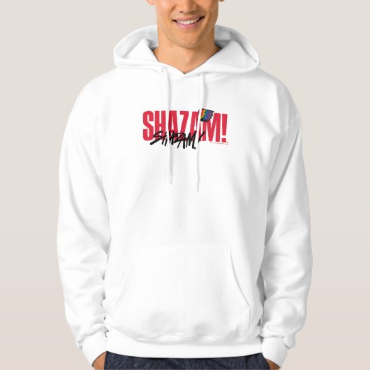 SCHAZAM! Götterwut | Rainbow Bolzen-Logo Hoodie (Vorderseite)