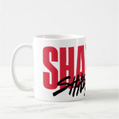 SCHAZAM! Götterwut | Rainbow Bolzen-Logo Kaffeetasse (Links)