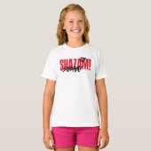 SCHAZAM! Götterwut | Rainbow Bolzen-Logo T-Shirt (Vorne ganz)