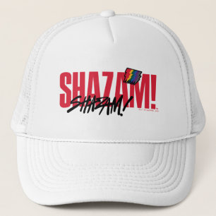 SCHAZAM! Götterwut Rainbow Bolzen-Logo Truckerkappe