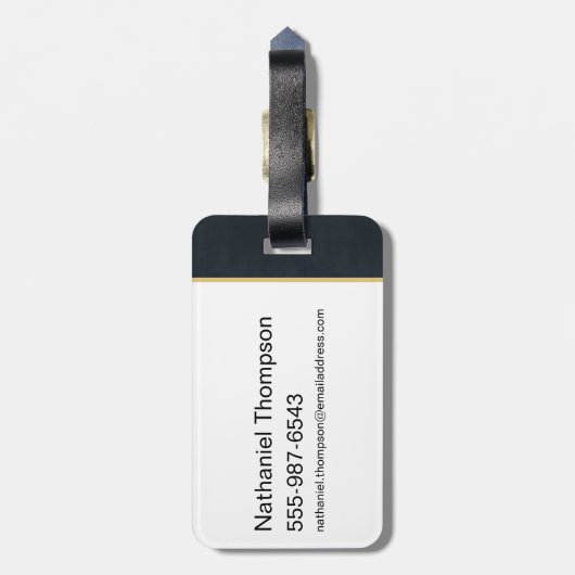 SCHAZAM! Götterwut | Reich des Götter-Logos Gepäckanhänger (Rückseite vertikal)