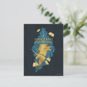 SCHAZAM! Götterwut | Reich des Götter-Logos Postkarte (Stehend Vorderseite)