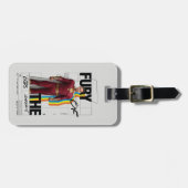 SCHAZAM! Götterwut | Retro Album Style Art Gepäckanhänger (Vorderseite horizontal)