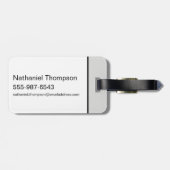 SCHAZAM! Götterwut | Retro Album Style Art Gepäckanhänger (Rückseite horizontal)