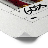 SCHAZAM! Götterwut | Retro Album Style Art Poster (Ecke)