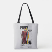 SCHAZAM! Götterwut | Retro Album Style Art Tasche (Rückseite)