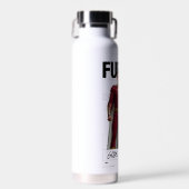 SCHAZAM! Götterwut | Retro Album Style Art Trinkflasche (Vorne)