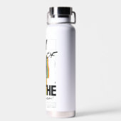 SCHAZAM! Götterwut | Retro Album Style Art Trinkflasche (Rückseite)