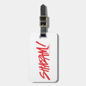 SCHAZAM! Götterwut | Rote Markierungen Gepäckanhänger (Vorderseite vertikal)