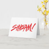 SCHAZAM! Götterwut | Rote Markierungen Karte (Gelbe Blume)