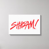SCHAZAM! Götterwut | Rote Markierungen Leinwanddruck (Vorderseite)