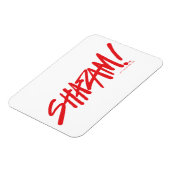 SCHAZAM! Götterwut | Rote Markierungen Magnet (Linke Seite)