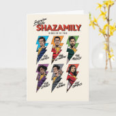 SCHAZAM! Götterwut | SCHAZAMily-Comic-Bolzen Karte (Gelbe Blume)