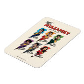 SCHAZAM! Götterwut | SCHAZAMily-Comic-Bolzen Magnet (Linke Seite)