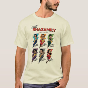SCHAZAM! Götterwut   SCHAZAMily-Comic-Bolzen T-Shirt