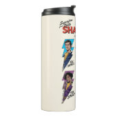 SCHAZAM! Götterwut | SCHAZAMily-Comic-Bolzen Thermosbecher (Nach links gedreht)