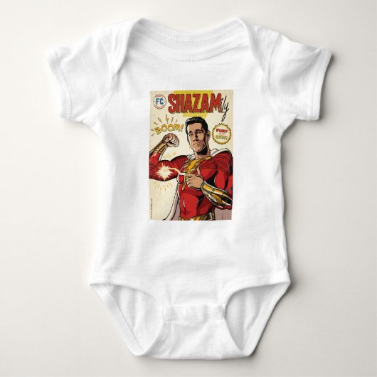 SCHAZAM! Götterwut | SCHAZAMily Comic Cover Baby Strampler (Vorderseite)