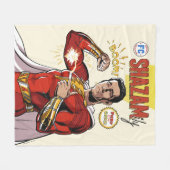 SCHAZAM! Götterwut | SCHAZAMily Comic Cover Fleecedecke (Vorderseite (Horizontal))