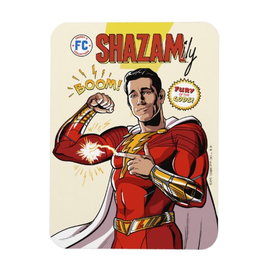 SCHAZAM! Götterwut | SCHAZAMily Comic Cover Magnet (Vertikal)